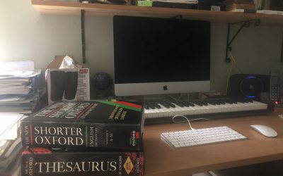 Writing day of an indie author – doing the write thing