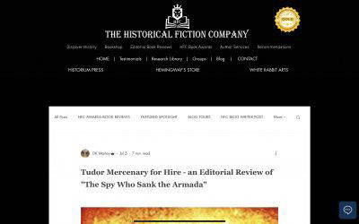 The Historical Fiction Company and who the hell is Sir Stephen Holden?