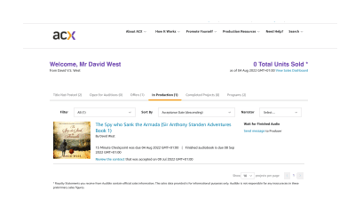 Audiobooks and ACX