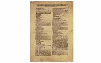 Martin Luther’s 95 Theses, on this day in 1517