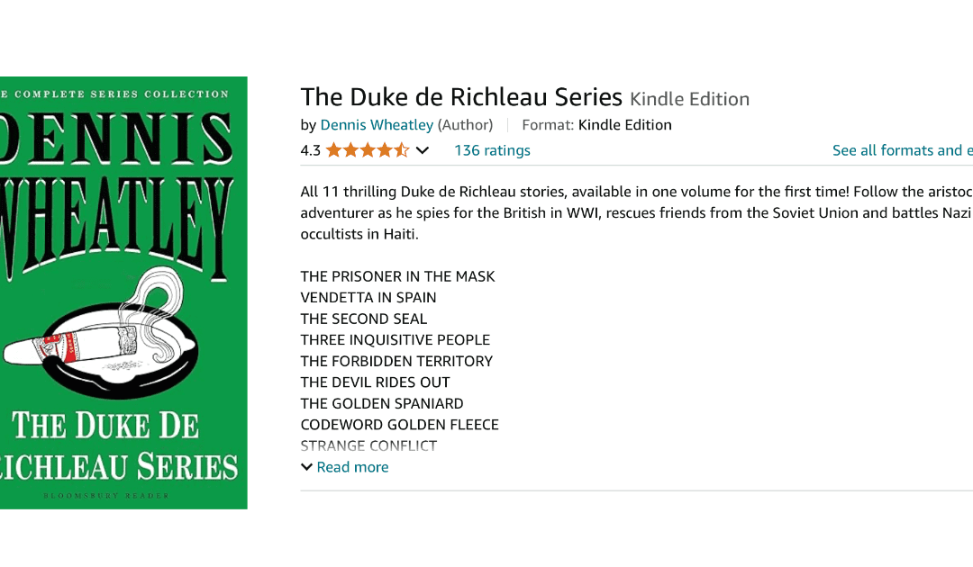 Cardinal Richelieu and the Duke de Richleau